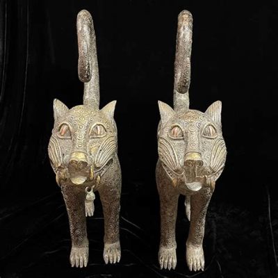  The Benin Bronze Leopard:  An Exploration into Power and Majesty through Lost-Wax Casting!